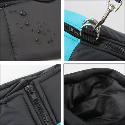 Big Dog Clothes Winter Warm Pet Vest Jacket Waterproof Dog Coat Clothes for Large Dog Bulldog Golden Retriever Labrador Clothing